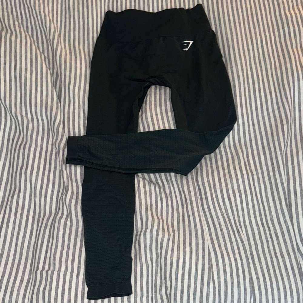 Gym shark dark green leggings